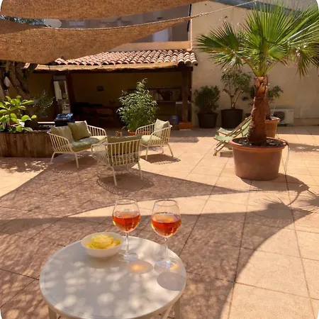 Tatil Evi Maison De Charme Avec Patio Et Garage Prive Centre Sète