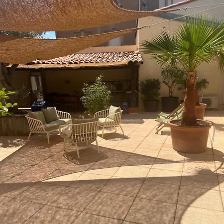 Tatil Evi Maison De Charme Avec Patio Et Garage Prive Centre Sète